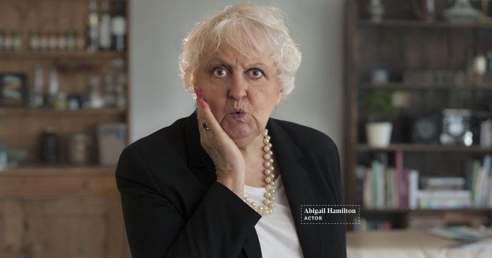 Abigail Hamilton (portrait by Rino Pucci)