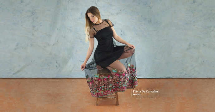 Flavia de Carvalho (portrait by Rino Pucci)